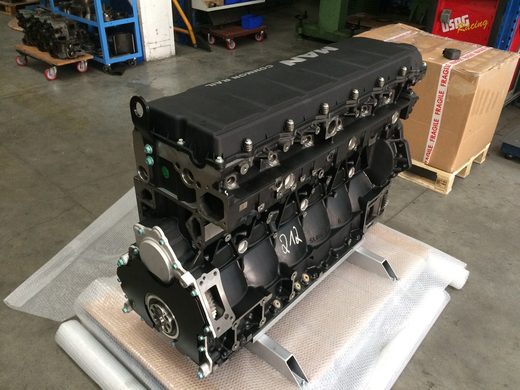 motore man d2676 loh26 motore autobus verticale